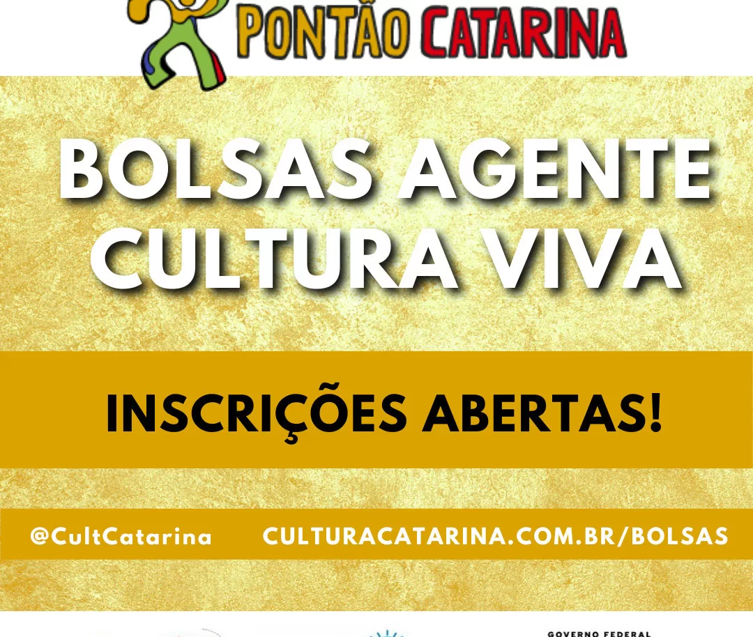 Edital Bolsa Agente Cultura Viva